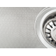 Кухонная мойка Futur FK 6050 Eco Embossing Pop-up Roll plus (9554512) с сифоном, коландером, дозатором и ролл-матом   600х500х200  сатин