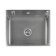 Кухонная мойка Futur FK 6050 Eco Embossing Pop-up Econom (9554502) с сифоном и дозатором  600х500х200  сатин