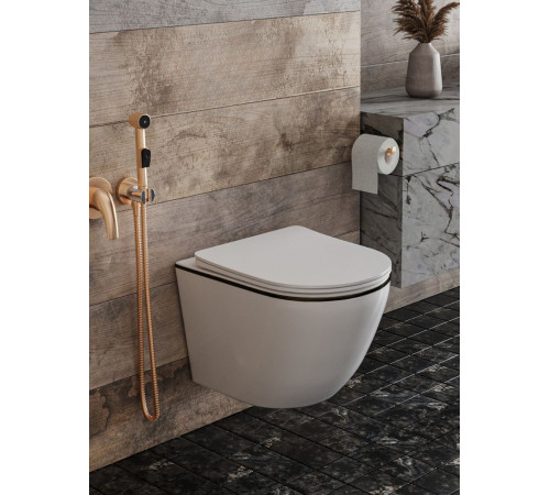 Комплект 6 в 1: инсталляция Grohe Rapid SL 38772001 с кнопкой и подвесным унитазом Roxen Antares Black 530110-01B
