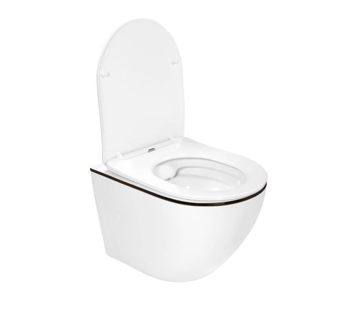 Комплект 6 в 1: инсталляция Grohe Rapid SL 38772001 с кнопкой и подвесным унитазом Roxen Antares Black 530110-01B