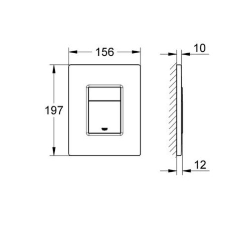 Комплект 6 в 1: инсталляция Grohe Rapid SL 38772001 с подвесным унитазом Roxen Cube 530135-01