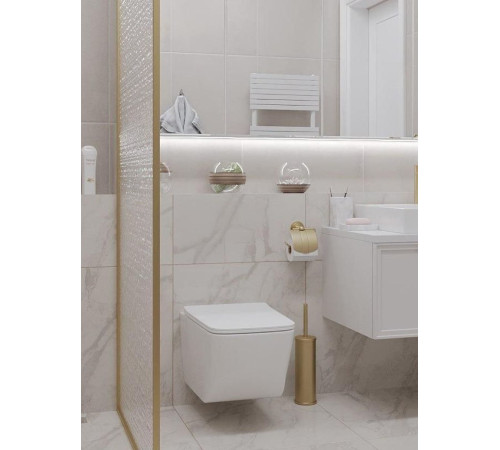 Комплект 6 в 1: инсталляция Grohe Rapid SL 38772001 с унитазом Roxen Boro 530145-01 Rimless Soft Close