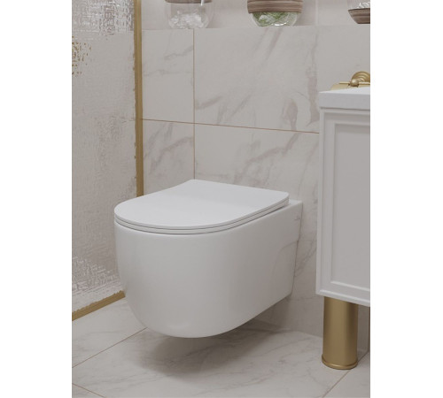 Комплект 6 в 1: инсталляция Grohe Rapid SL 38772001 с кнопкой и подвесным унитазом Roxen Porto 530155-01
