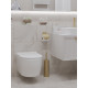 Комплект 6 в 1: инсталляция Grohe Rapid SL 38772001 с кнопкой и подвесным унитазом Roxen Porto 530155-01