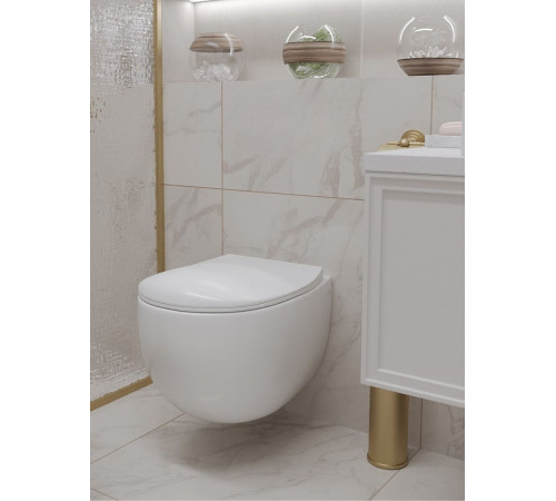 Комплект 6 в 1: инсталляция Grohe Rapid SL 38772001 с унитазом Roxen EGG 530170-01 Rimless Soft Close