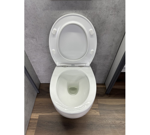 Комплект 6 в 1: инсталляция Grohe Rapid SL 38772001 с унитазом Roxen EGG 530170-01 Rimless Soft Close