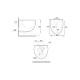 Комплект 6 в 1: инсталляция Grohe Rapid SL 38772001 с унитазом Roxen EGG 530170-01 Rimless Soft Close