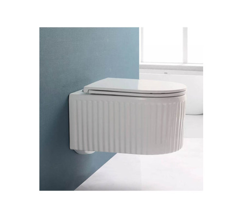 Комплект 6 в 1: инсталляция Grohe Rapid SL 38772001 с кнопкой и подвесным унитазом Roxen Royal Matt 530200-01