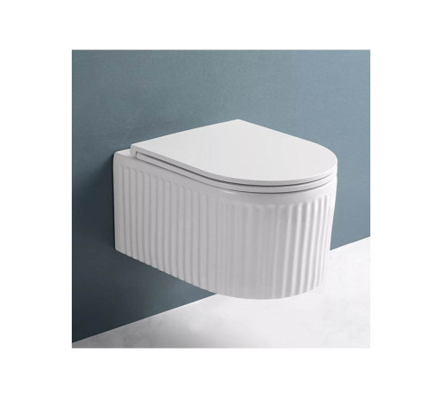 Комплект 6 в 1: инсталляция Grohe Rapid SL 38772001 с кнопкой и подвесным унитазом Roxen Royal Matt 530200-01