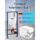 Комплект 6 в 1: инсталляция Grohe Rapid SL 38772001 с кнопкой и подвесным унитазом Roxen Martin 530220-02