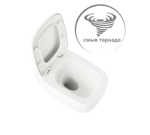 Комплект 6 в 1: инсталляция Grohe Rapid SL 38772001 с кнопкой и подвесным унитазом Roxen Martin 530220-02