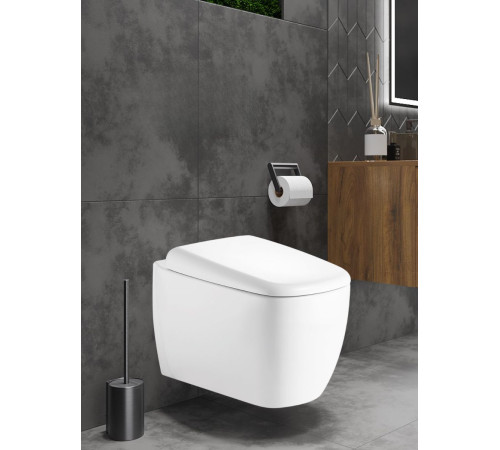 Комплект 6 в 1: инсталляция Grohe Rapid SL 38772001 с кнопкой и подвесным унитазом Roxen Martin 530220-02