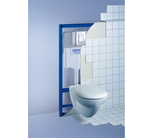 Комплект 5 в 1 инсталляция Grohe Rapid SL 38772001 с унитазом Roxen Antares 530185-01 Rimless Soft Close