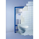 Комплект 5 в 1 инсталляция Grohe Rapid SL 38772001 с унитазом Roxen Antares 530185-01 Rimless Soft Close