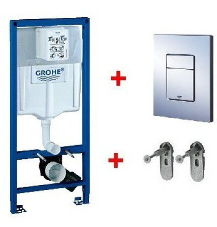 Инсталляция для подвесного унитаза Grohe Rapid SL 3 в 1 38772001