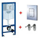 Инсталляция для подвесного унитаза Grohe Rapid SL 3 в 1 38772001