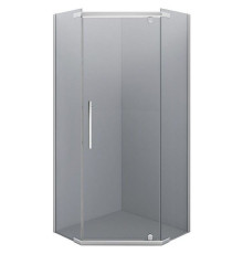 Душевой уголок Iva E1PC90T  90x90 сатиновый профиль тонированное стекло