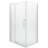 Душевой уголок Iva E1SC129C  120x90 сатиновый профиль прозрачное стекло Душевой уголок Iva E1SC129C  120x90 сатиновый профиль прозрачное стекло