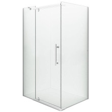 Душевой уголок Iva E1SC129C  120x90 сатиновый профиль прозрачное стекло Душевой уголок Iva E1SC129C  120x90 сатиновый профиль прозрачное стекло