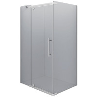 Душевой уголок Iva E1SC129T  120x90 сатиновый профиль тонированное стекло Душевой уголок Iva E1SC129T  120x90 сатиновый профиль тонированное стекло