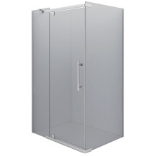 Душевой уголок Iva E1SC129T  120x90 сатиновый профиль тонированное стекло Душевой уголок Iva E1SC129T  120x90 сатиновый профиль тонированное стекло