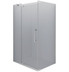 Душевой уголок Iva E1SC129T  120x90 сатиновый профиль тонированное стекло