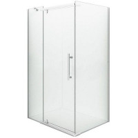 Душевой уголок Iva E1SC90C  90x90 сатиновый профиль прозрачное стекло Душевой уголок Iva E1SC90C  90x90 сатиновый профиль прозрачное стекло