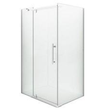 Душевой уголок Iva E1SC100C  100x100 сатиновый профиль прозрачное стекло