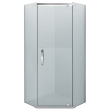 Душевой уголок Iva E2PS90C  90x90 хромированный профиль прозрачное стекло Душевой уголок Iva E2PS90C  90x90 хромированный профиль прозрачное стекло