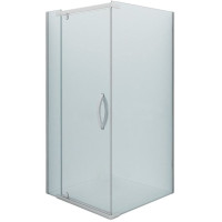 Душевой уголок Iva E2SS100C  100x100 хромированный профиль прозрачное стекло Душевой уголок Iva E2SS100C  100x100 хромированный профиль прозрачное стекло