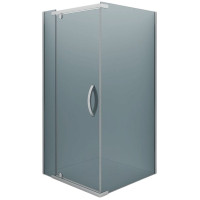 Душевой уголок Iva E2SS90T  90x90 хромированный профиль тонированное стекло Душевой уголок Iva E2SS90T  90x90 хромированный профиль тонированное стекло