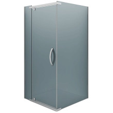 Душевой уголок Iva E2SS90T  90x90 хромированный профиль тонированное стекло Душевой уголок Iva E2SS90T  90x90 хромированный профиль тонированное стекло