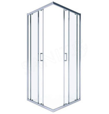 Душевой уголок Iva E4SX100C  100x100 хромированный профиль прозрачное стекло