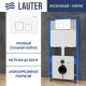 Система инсталляции для унитаза Lauter 21901001 с кнопкой 219702F