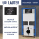 Система инсталляции для унитаза Lauter 21901001 с кнопкой 219704E