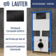 Система инсталляции для унитаза Lauter 21901001 с кнопкой 219704F