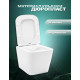 Комплект: инсталляция Grohe Rapid SL 38721001 с кнопкой хром и подвесным унитазом Lekvo T-202