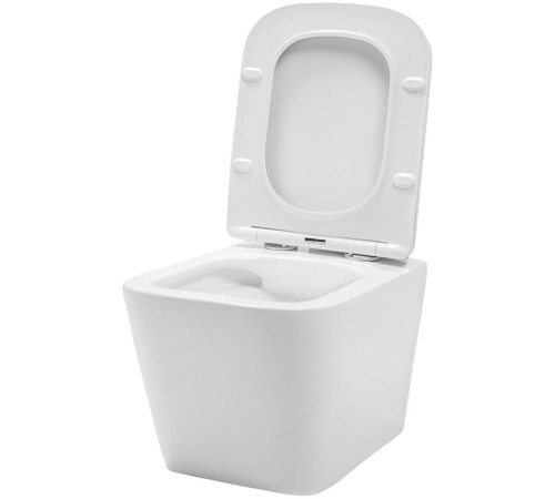   Комплект: инсталляция Grohe Rapid SL 38772SH0 с белой кнопкой и подвесным унитазом Lekvo T-202