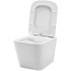 Комплект: инсталляция Grohe Rapid SL 38721001 с кнопкой хром и подвесным унитазом Lekvo T-202