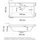 Умывальник Madera Classica 80 (4627173210188) 