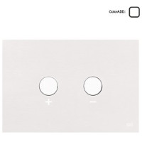 Кнопка для инсталляции OLI Blink (216621) белый матовый - ультратонкий металл