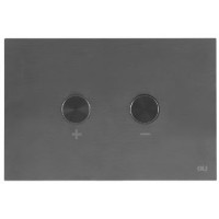 Кнопка для инсталляции OLI Blink Gun Metal (882567) оружейная сталь - ультратонкий металл