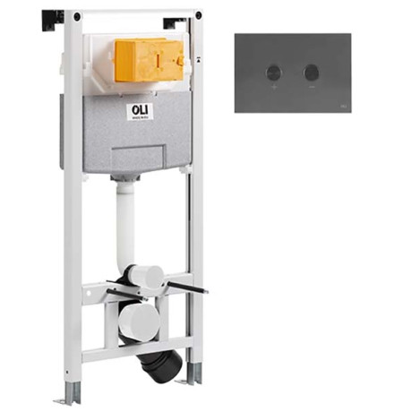 Система инсталляции Oli 120 885055 + клавиша смыва Blink 882567
