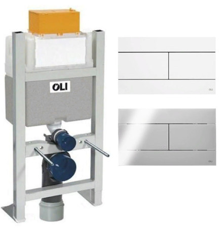 Система инсталляции OLI Expert 82 885065 + клавиша смыва Slim 659041 / 659044