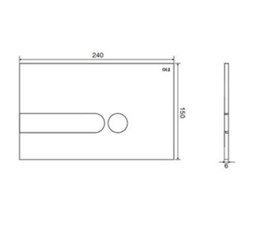 Инсталляция для подвесного унитаза OLI Expert 82 885065 + клавиша смыва Iplate 670004
