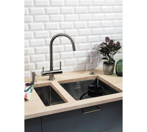 Смеситель для кухни Omoikiri Akita-BN (4994086) с подключением к фильтру воды