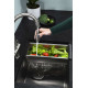 Смеситель для кухни Omoikiri Akita-S-BN (4994302) с выдвижным изливом и подключением к фильтру воды