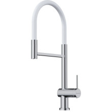 Смеситель для кухни Omoikiri Kanto-2 Plus-SB-C-WH (4994400) с подключением к фильтру воды