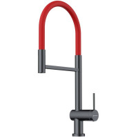 Смеситель для кухни Omoikiri Kanto-2 Plus-SB-GM-R (4994460) с подключением к фильтру воды