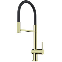 Смеситель для кухни Omoikiri Kanto-2 Plus-SB-LG-BL (4994461) с подключением к фильтру воды